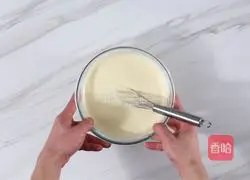 Illustration of how to make a quick dinner (fried steak & tiramisu) 12