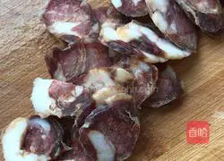 (Steamed vegetables) Illustration of how to make steamed taro with sausage 5