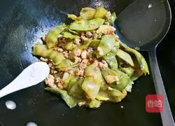 Minced meat Illustration of braised lentils 13