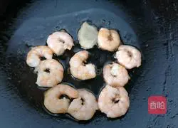 Illustration of how to make shrimp and baby cabbage 6