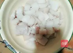 Illustration of how to make fried eggplant with meat 1