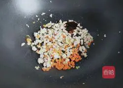 Illustration of how to steam mushrooms with minced meat 6