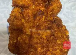 Illustration of how to make fried chicken steak 4