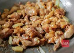 Illustration of how to make chicken with mushrooms 6