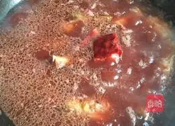 Illustration of how to make fermented bean curd and pork ribs 7