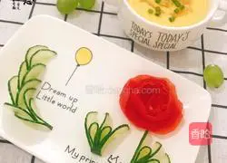 Illustration of how to make scallops and steamed eggs 12