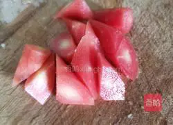 Illustration of how to make stir-fried cauliflower and meat 4