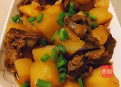 Illustration of how to cook beef with potatoes 5