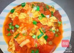 五Illustration of how to add this to tomato scrambled eggs in a star hotel 8