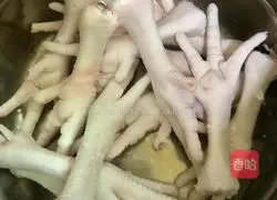 Illustration of braised chicken feet 2