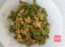 Bitter Melon Scrambled Egg Recipe Illustration 10