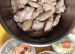 Illustration of how to make wine-brown sugar chicken wings 3