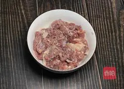 Cumin Illustration of how to cook mutton 11