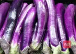 Illustration of how to make meat-stuffed eggplant 1