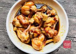 Honey sauce roasted chicken legs recipe illustration 6