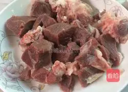 Illustration of how to make mutton stewed with radish 1