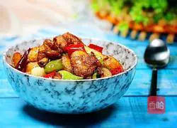 Illustration of how to make stir-fried chicken nuggets 17