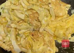 Illustration of how to make fried tofu with eggs 10