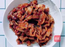 Illustration of how to make fried pork with bitter melon 2