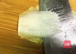 Illustration of how to make fancy cabbage stuffed with meat 8