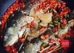 Illustration of braised spicy fish 5