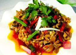 Illustration of how to make chicken gizzards with lemon juice 10