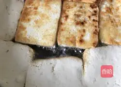 Illustration of how to make pan-fried tofu 7