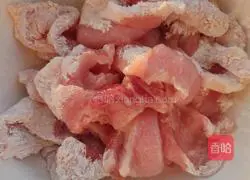 Illustration of how to make Guobao Pork 4