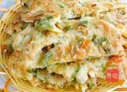 Illustration of how to make pepper egg pancake 6