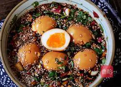 Illustration of how to make Korean sauced eggs 10