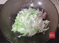 Illustration of American ham stir-fried vegetable roots 7