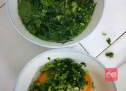 Cilanto egg roll Practice illustration 3