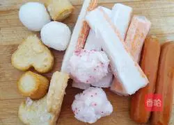 Illustration of how to make spicy street snacks 4