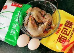 Illustration of how to make pan-fried vannamei shrimp 2