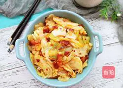 Illustration of how to make stir-fried cabbage 15