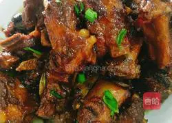Homemade sugar Illustration of how to make vinegar pork ribs 9