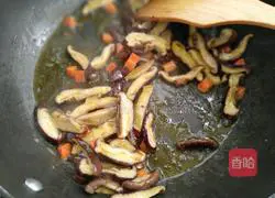 Illustration of how to make mountain delicacies cabbage 5