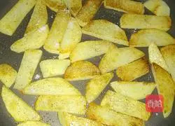 Illustration of how to make sausage and potatoes 3