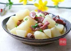 Sauteed Potatoes with Bacon Illustration of how to do it 7