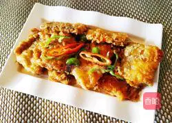 Illustration of how to make festive fried hairtail 6