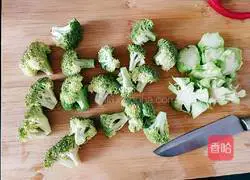 Illustration of how to make fried shrimps with broccoli 3