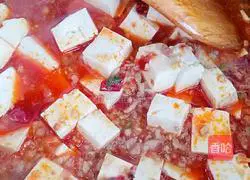 Illustration of how to make spicy tofu 11