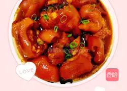 Illustration of Braised Pork Trotters 8