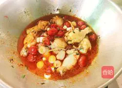 Illustration of how to make roasted chicken wings with cherry tomatoes 10