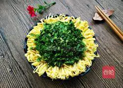 Illustration of how to make toon and egg shreds 8