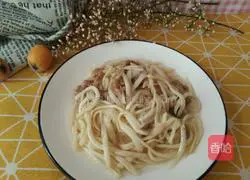 Illustration of how to make stir-fried shredded pork with wild rice 8