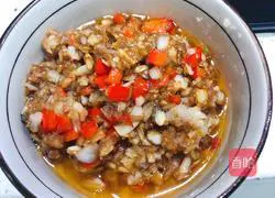 Open-back shrimp with minced garlic Illustration of how to do it 8