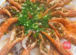 Illustration of how to make garlic vermicelli shrimp 8