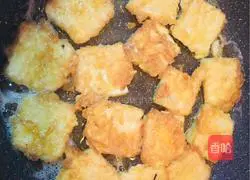 Illustration of how to make pan-fried tofu 7