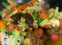 Illustration of how to make spicy hot pot without hot pot base (suitable for people who don't like spicy food) 12